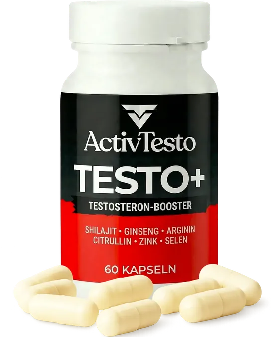Flacon d'ActivTesto TESTO+, 60 gélules
