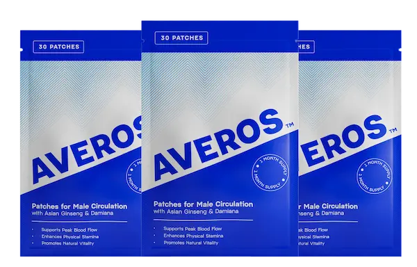 Trois sachets de patchs Averos
