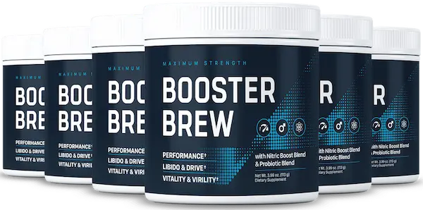 Six pots de Booster Brew, l'offre de 6 mois