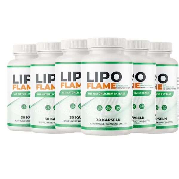 Pack de 6 flacons de LipoFlame