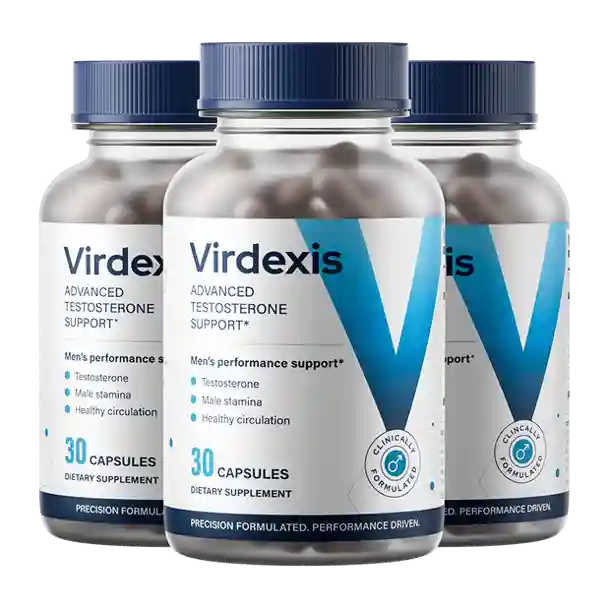 Détails du pack de 3 flacons Virdexis